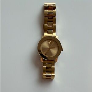 Gold Metal Watch